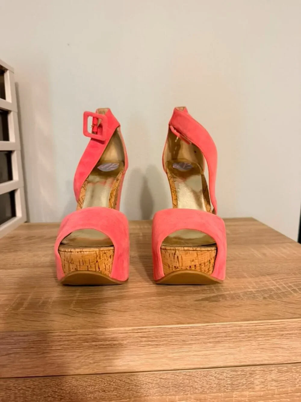 Pink Cork Wedges